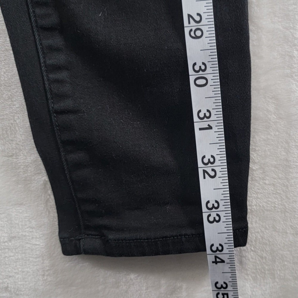 ARMANI EXCHANGE Women's Jeans Size 29 Black Super Skinny Mid-Rise Stretch Denim - Picture 15 of 16